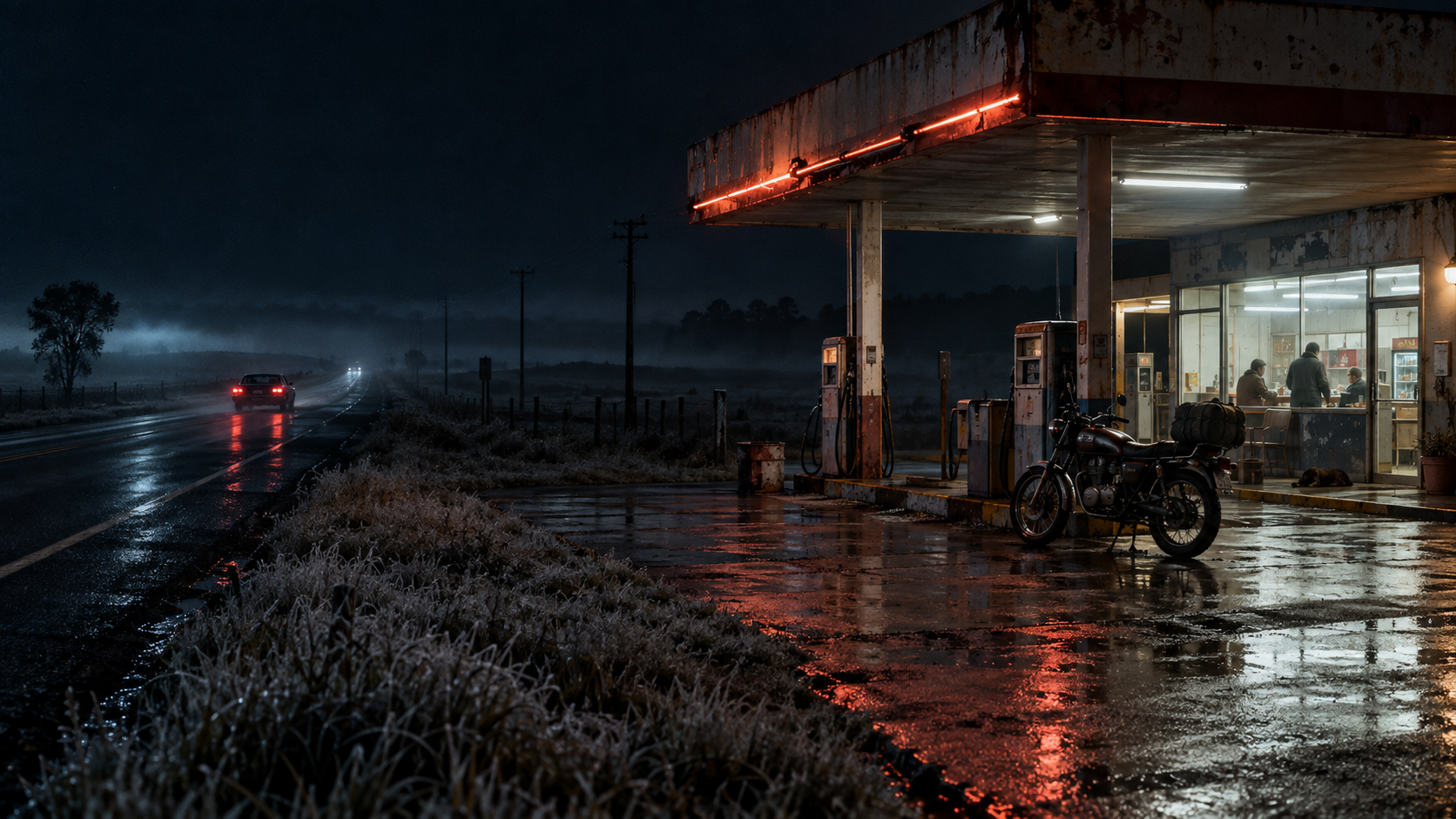 Cena cinematográfica de Boa Noite, Senhores
